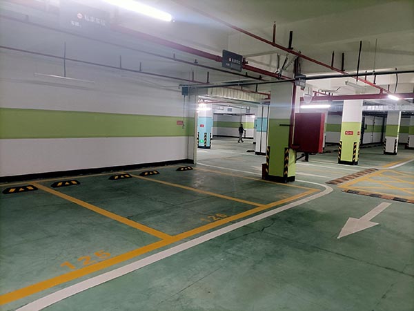 建德小区划线